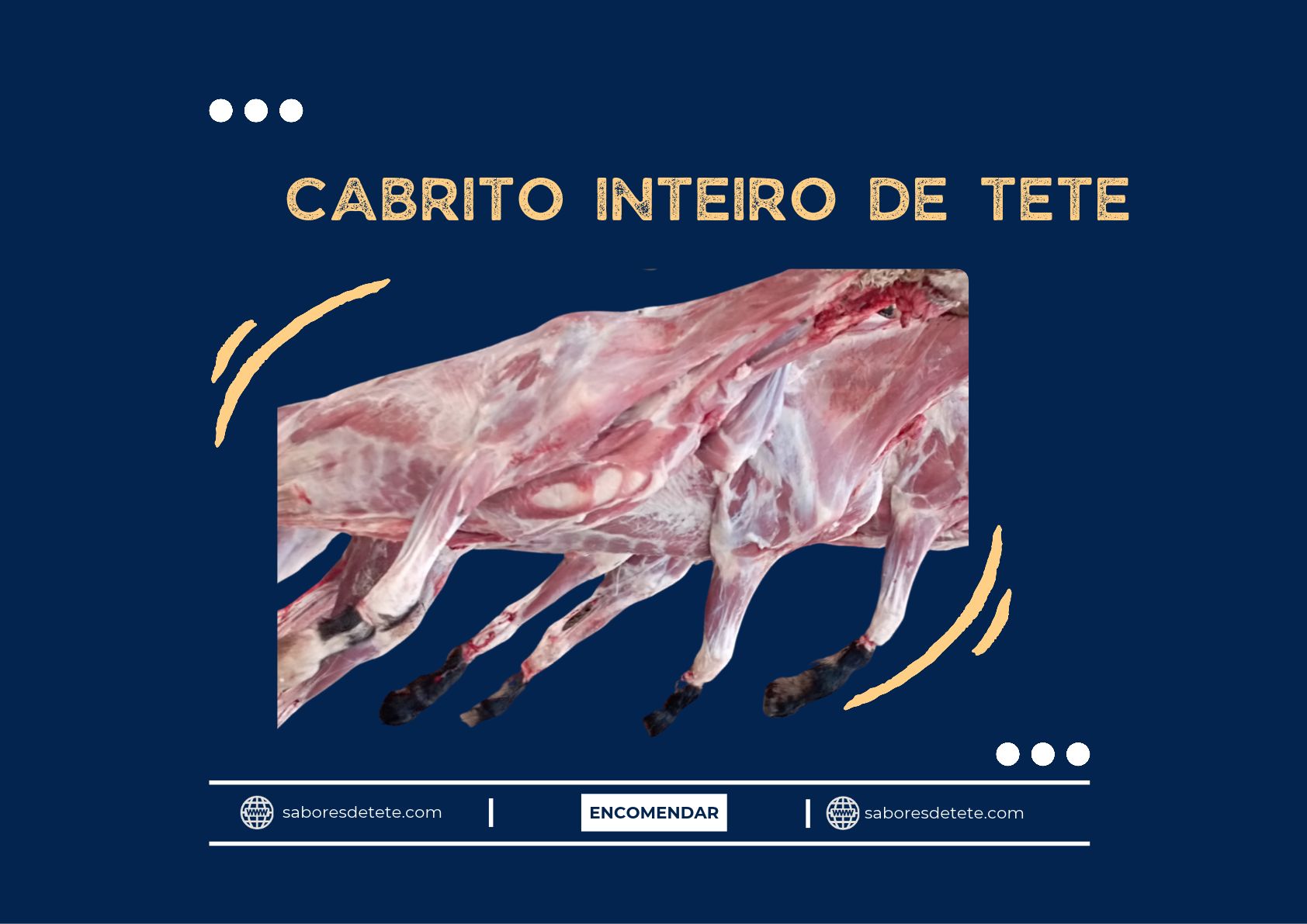 Carne de Cabrito Inteiro de Tete